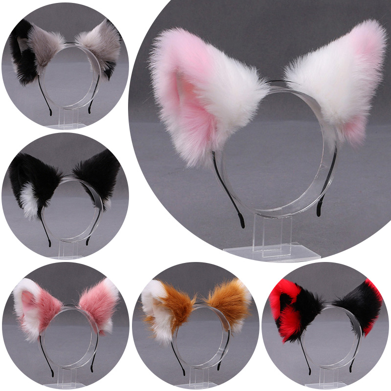 Women'S Ear Accessories - عصابة رأس ناعمة على شكل أذن