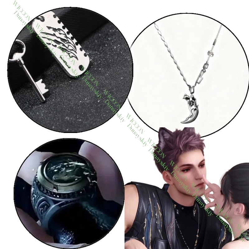 Queen Accessories - قناع نصف وجه ثلاثي الأبعاد مطبوع