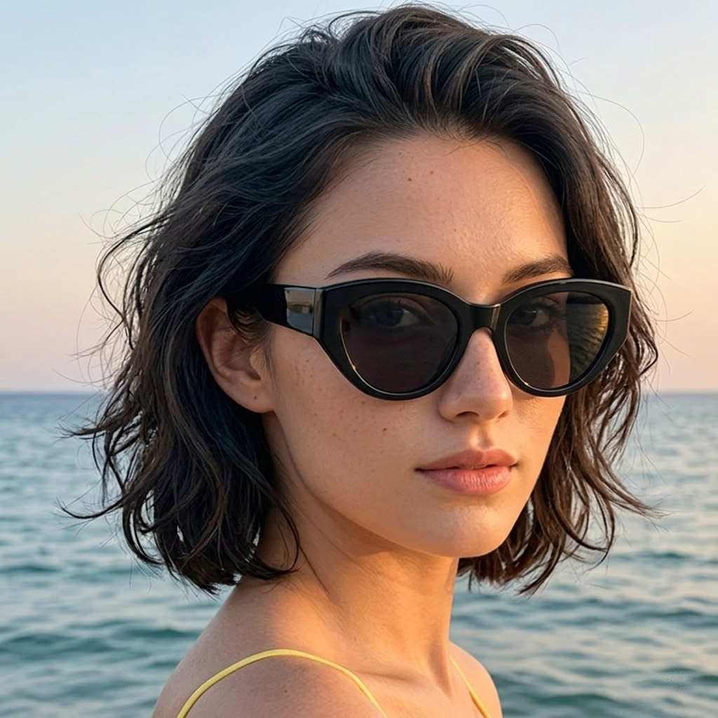 Women'S Accessories Designer - نظارات شمسية كلاسيكية مستقطبة بعدسات عين