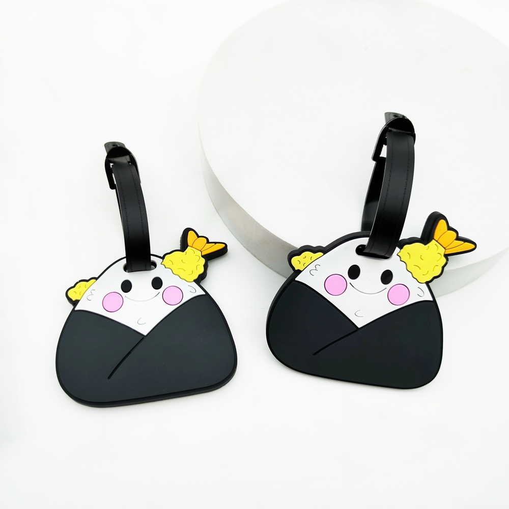 Women Accessories Business - لطيف Zongzi-بطاقة الأمتعة للطعام ، علامة