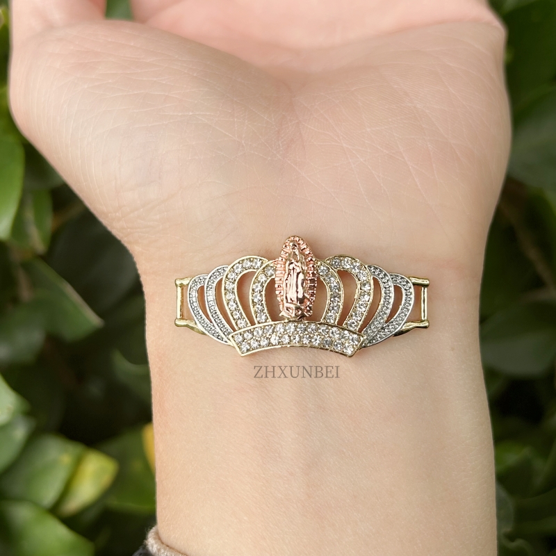 لطيف Virgencita سوار سحر مطلية - مراجعة Women Juda Accessories وسعره