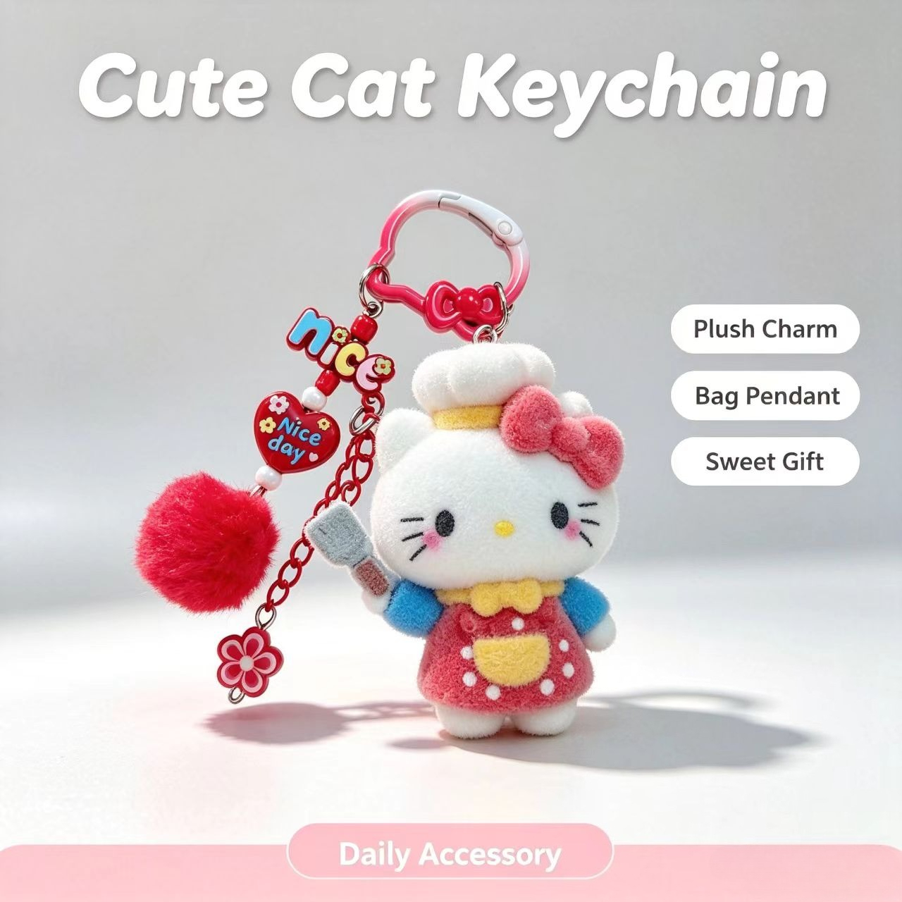 ميدالية مفاتيح عصرية على شكل ق - مراجعة Women'S Key Accessories وسعره
