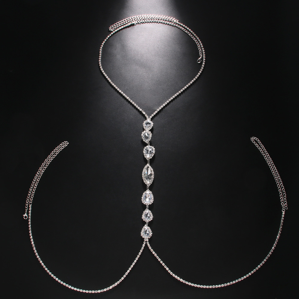 مثير قطرة الماء الصدر سلسلة لل - مراجعة Women Accessories Dropshipping وسعره