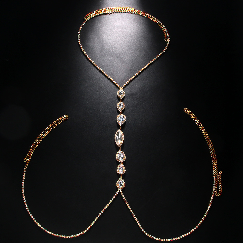 مثير قطرة الماء الصدر سلسلة لل - مراجعة Women Accessories Dropshipping وسعره
