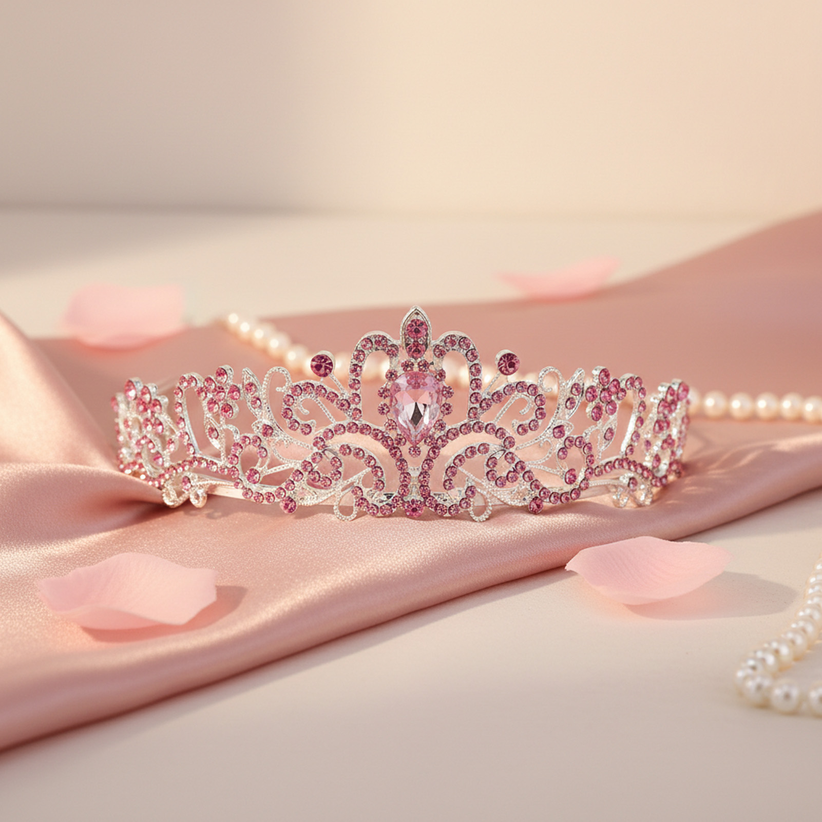 تاج زفاف أنيق مرصع بالأحجار ال - مراجعة Women Accessories Jewelry وسعره