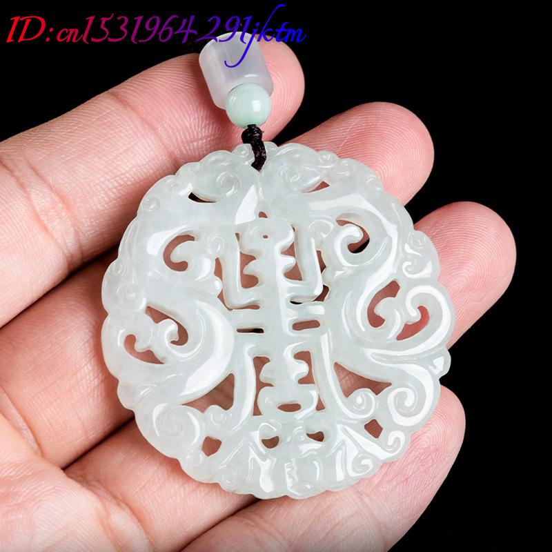 قلادة التنين من اليشم البورمي، - مراجعة Women Accessories Jewelry وسعره