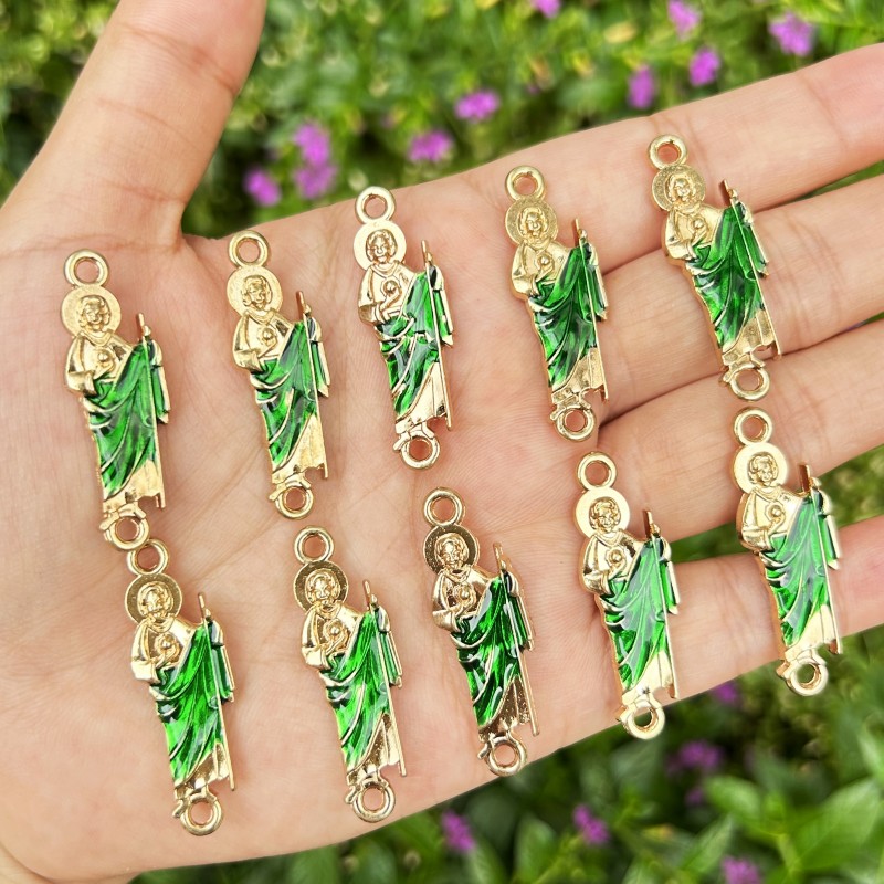 10 قطعة سوار سانت جود الأخضر م - مراجعة Women Juda Accessories وسعره
