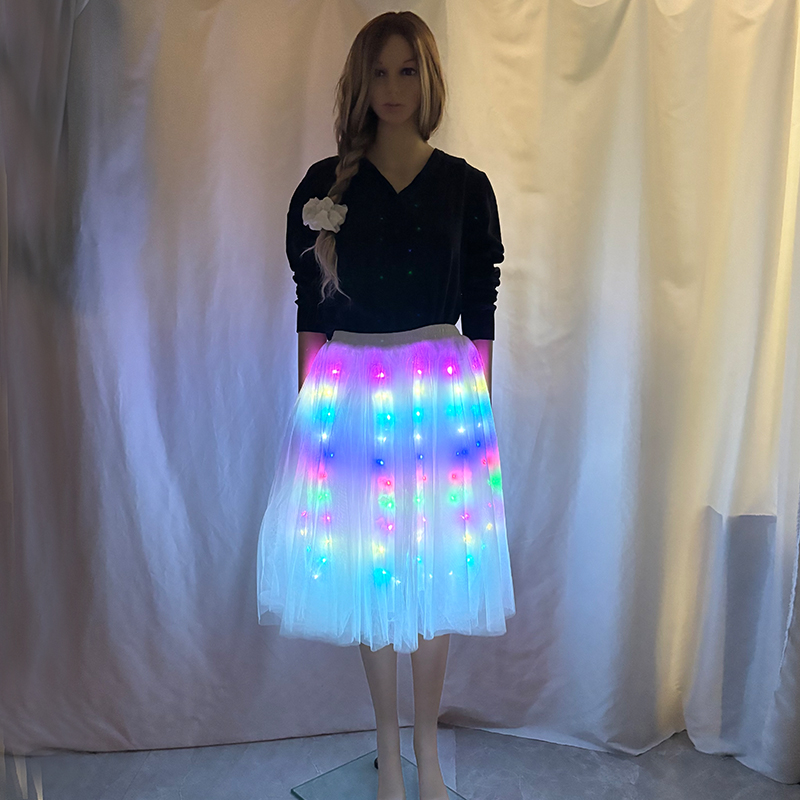 LED تنورة رقص الرقص الشرقي أدا - مراجعة Women Accessories App وسعره