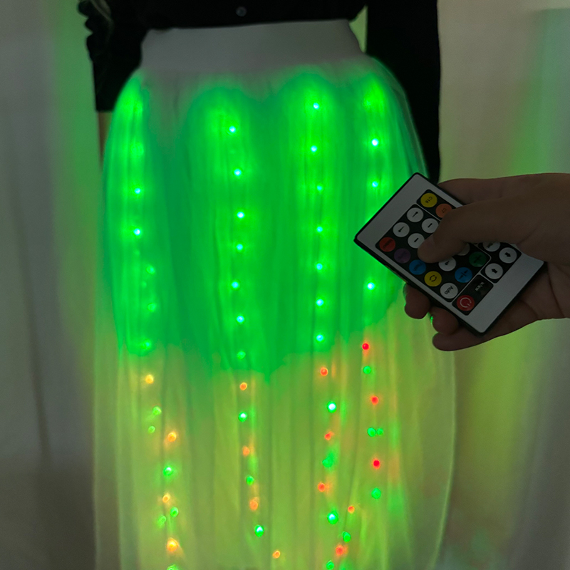 LED تنورة رقص الرقص الشرقي أدا - مراجعة Women Accessories App وسعره