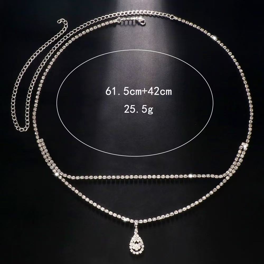سلسلة خصر فاخرة مرصعة بالأحجار - مراجعة Women Accessories Dropshipping وسعره