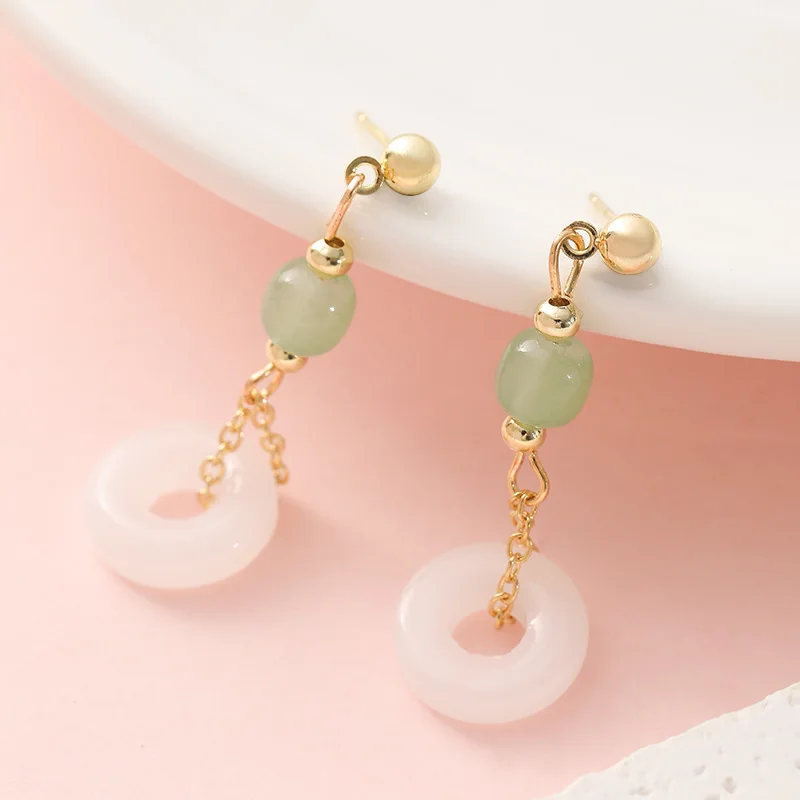 الطبيعية الحقيقية اليشم خاتم ا - مراجعة Women'S Ear Accessories وسعره