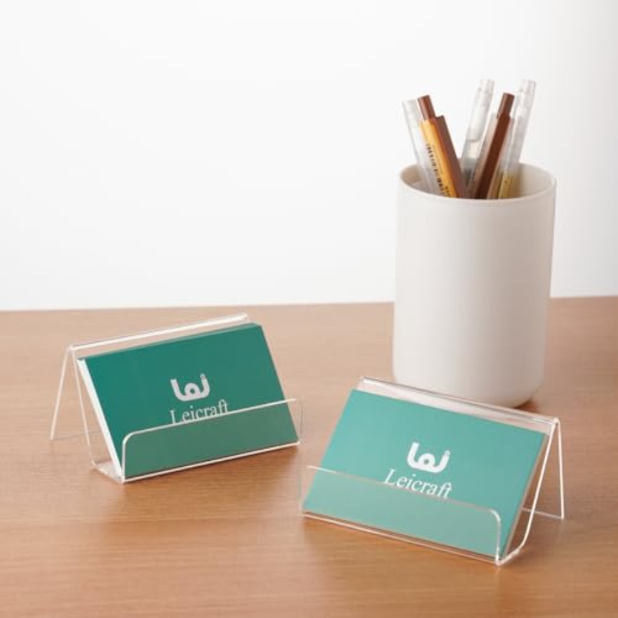 حامل بطاقات عمل من الأكريليك ل - مراجعة Women Accessories Business وسعره