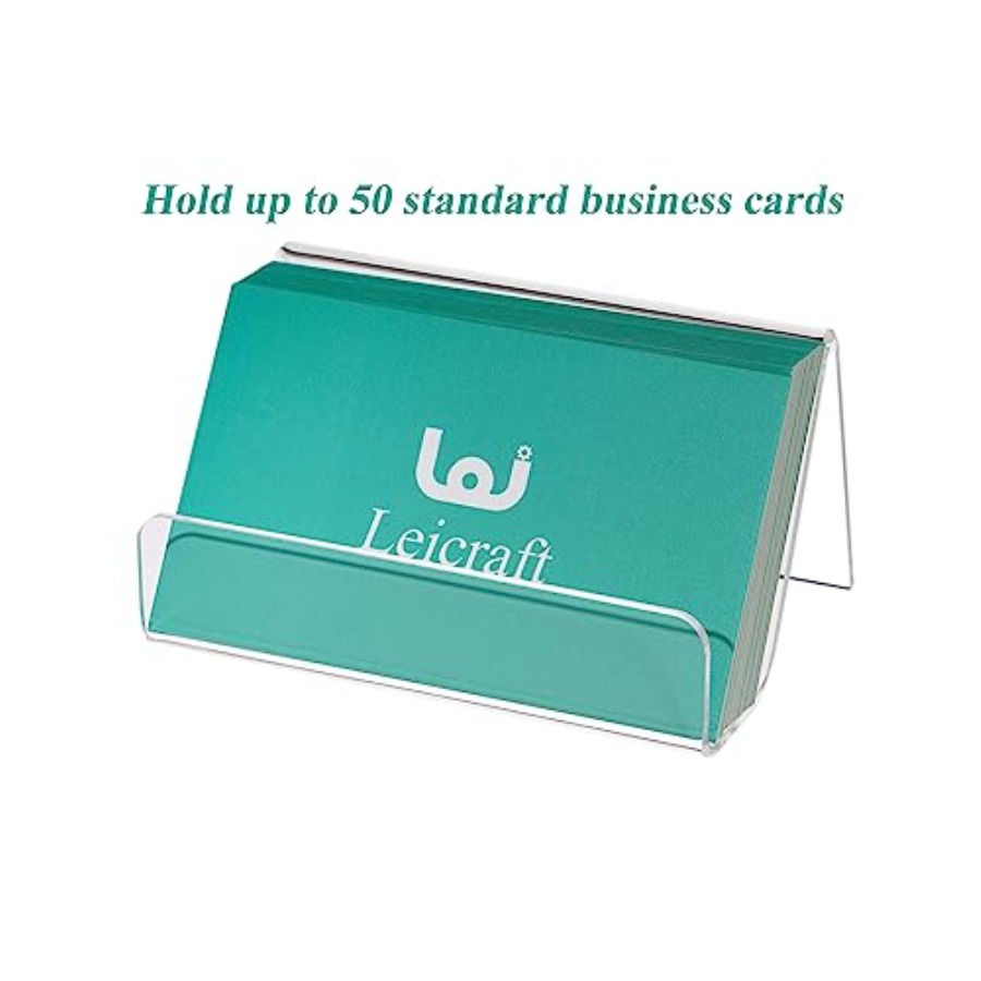 حامل بطاقات عمل من الأكريليك ل - مراجعة Women Accessories Business وسعره
