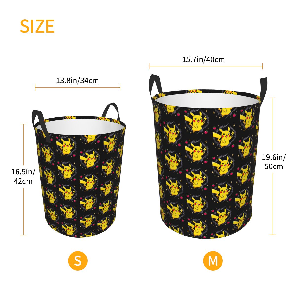 سلة غسيل كبيرة بتصميم بيكاتشو  - مراجعة Women Accessories Hamper وسعره
