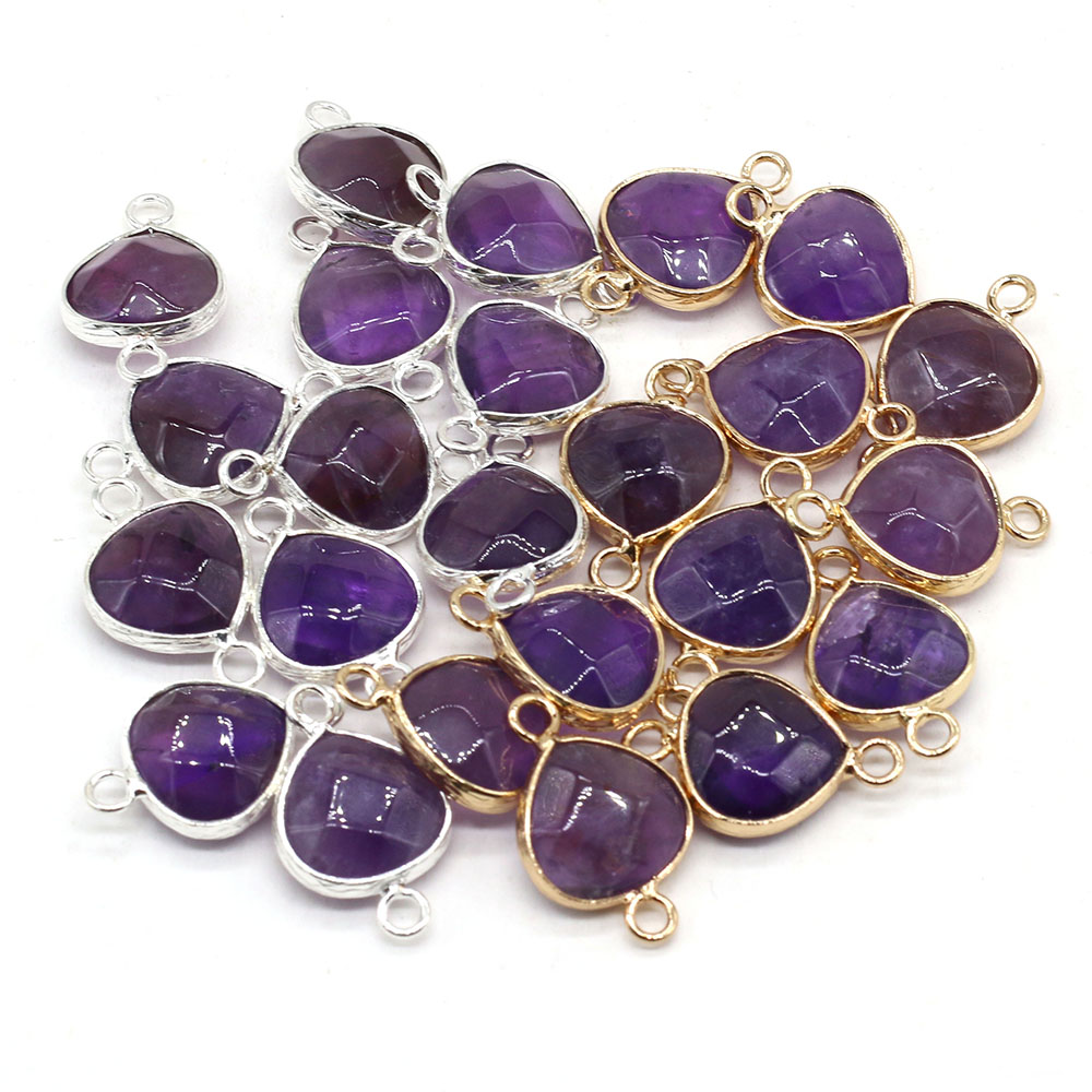 2 قطعة موصلات الحجر الطبيعي ال - مراجعة Women Accessories Dropshipping وسعره