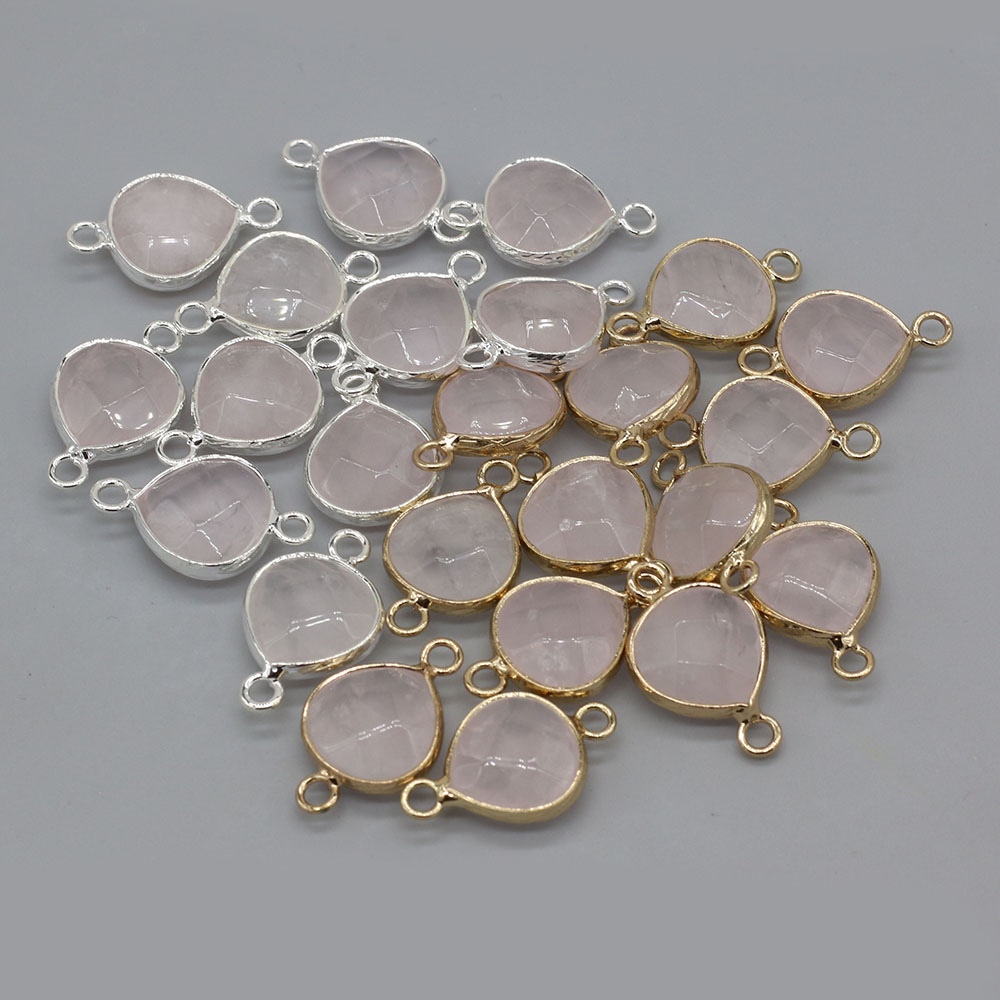 2 قطعة موصلات الحجر الطبيعي ال - مراجعة Women Accessories Dropshipping وسعره
