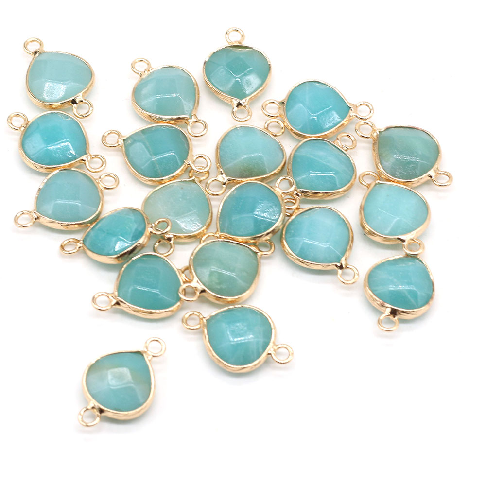 2 قطعة موصلات الحجر الطبيعي ال - مراجعة Women Accessories Dropshipping وسعره