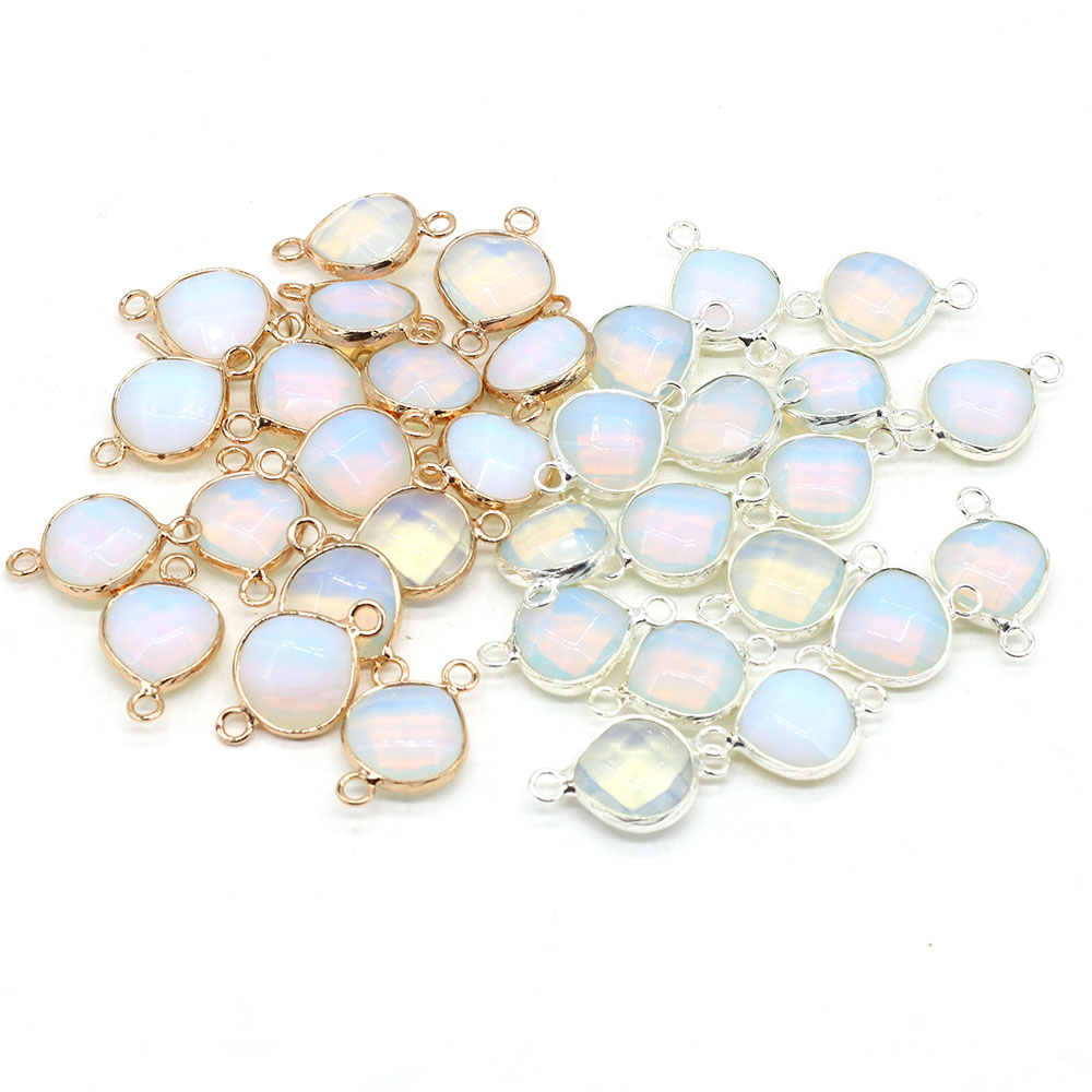 2 قطعة موصلات الحجر الطبيعي ال - مراجعة Women Accessories Dropshipping وسعره