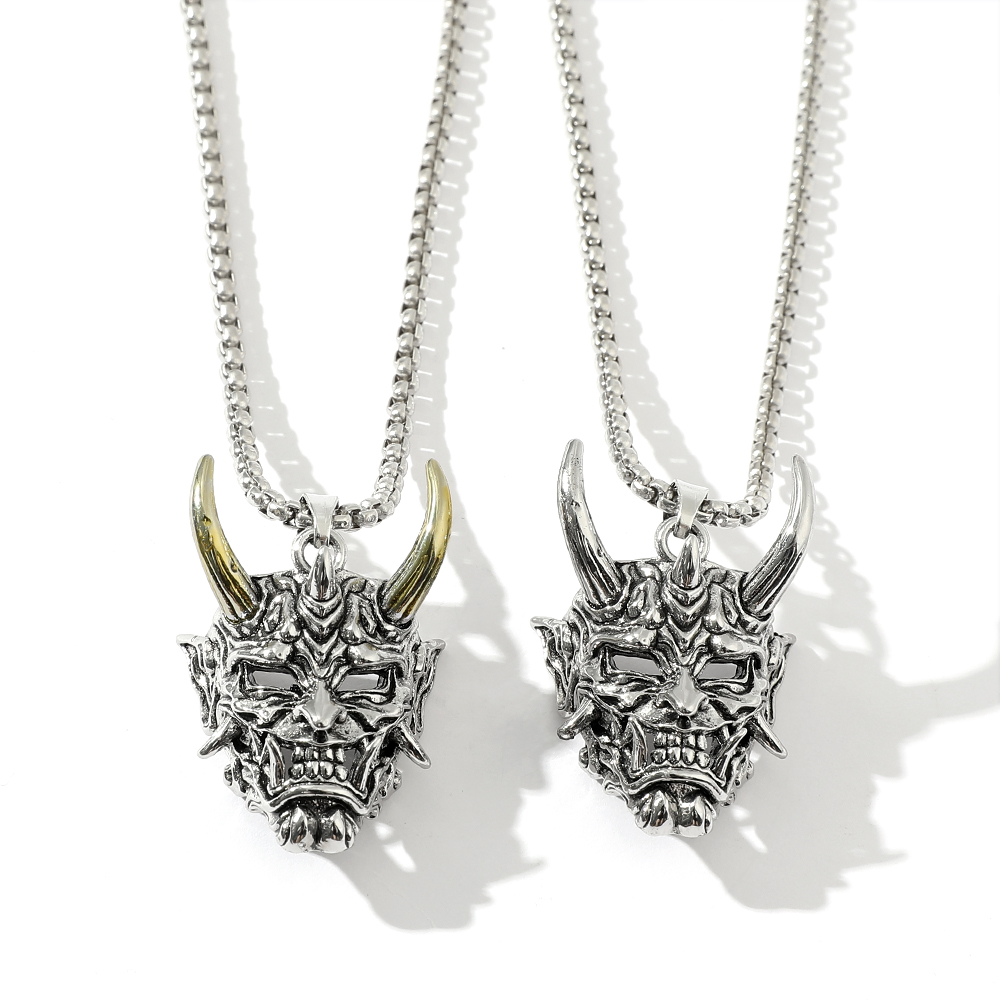قلادة قناع الشبح الجذابة بتصمي - مراجعة Women'S Accessories Designer وسعره