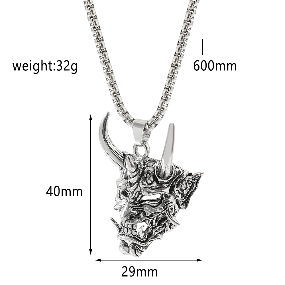 قلادة قناع الشبح الجذابة بتصمي - مراجعة Women'S Accessories Designer وسعره