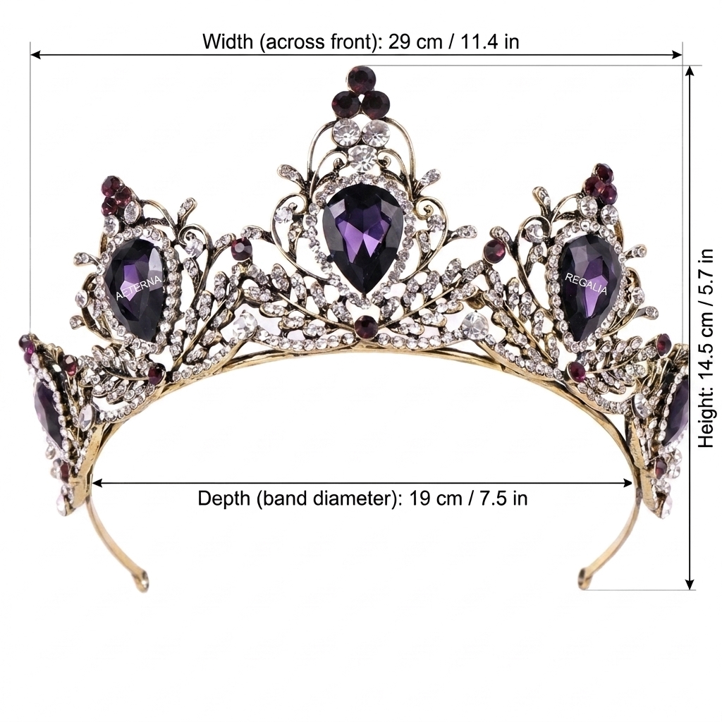 تاج رأس خفيف الوزن على الطراز  - مراجعة Women Accessories Jewelry وسعره