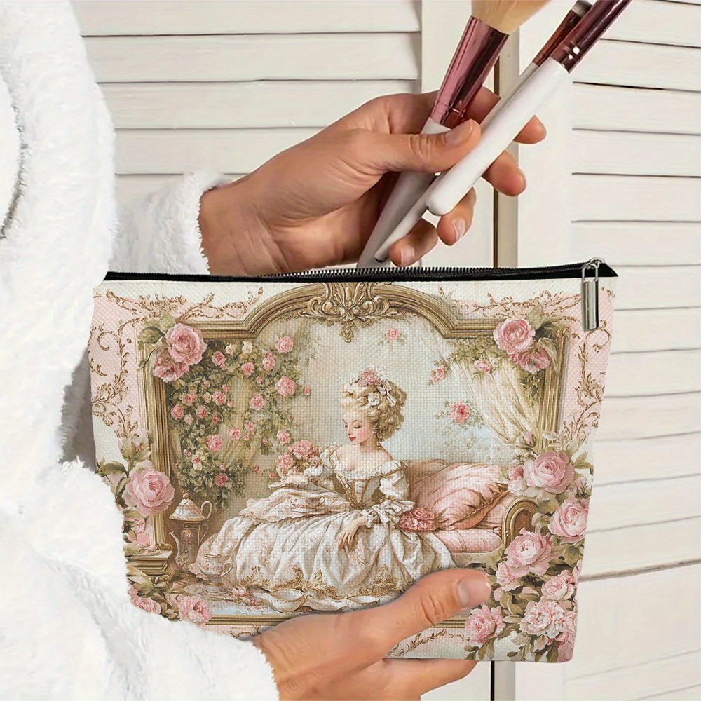 حقيبة مكياج على شكل زهور روكوك - مراجعة Women Accessories Box وسعره