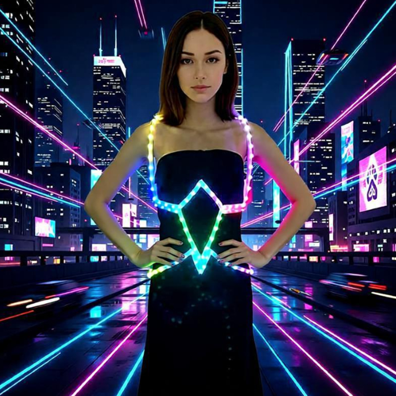 حزام متوهج متعدد الألوان للرجا - مراجعة Women Accessories App وسعره