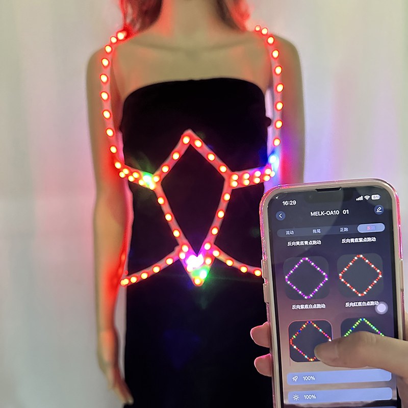 حزام متوهج متعدد الألوان للرجا - مراجعة Women Accessories App وسعره