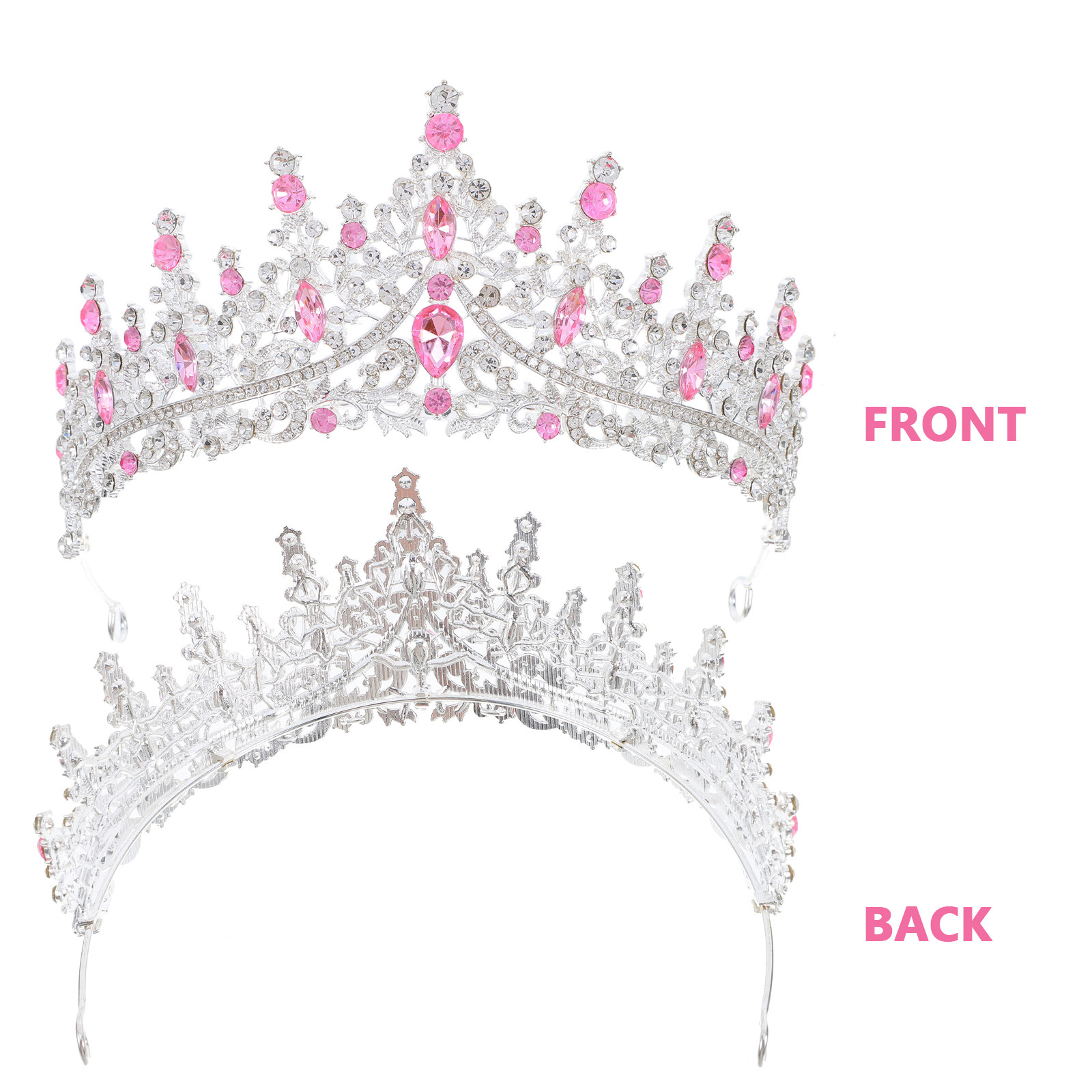 تاج شعر مرصع بالأحجار اللامعة، - مراجعة Queen Accessories وسعره