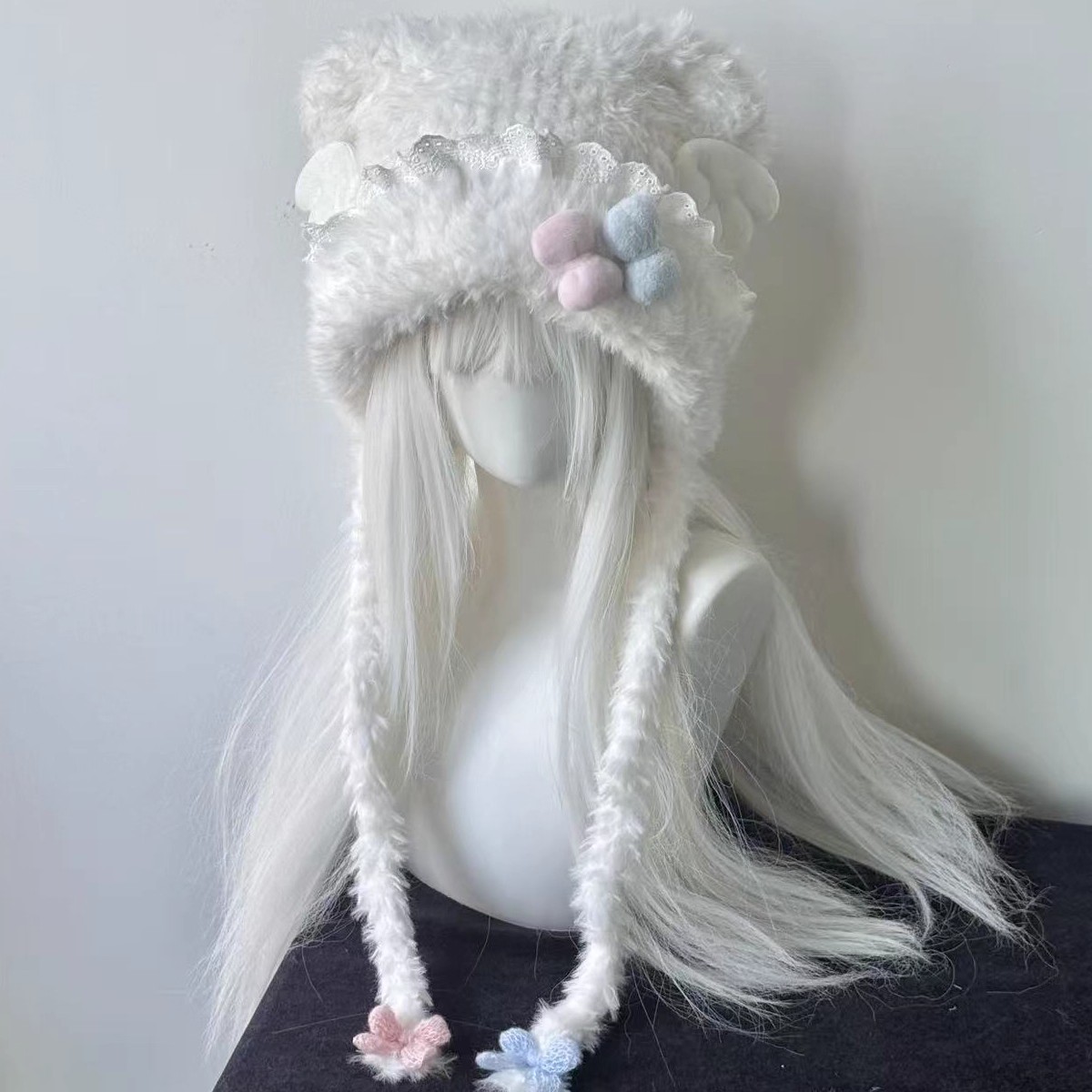قبعة على شكل دب مزينة بالدانتي - مراجعة Women'S Ear Accessories وسعره